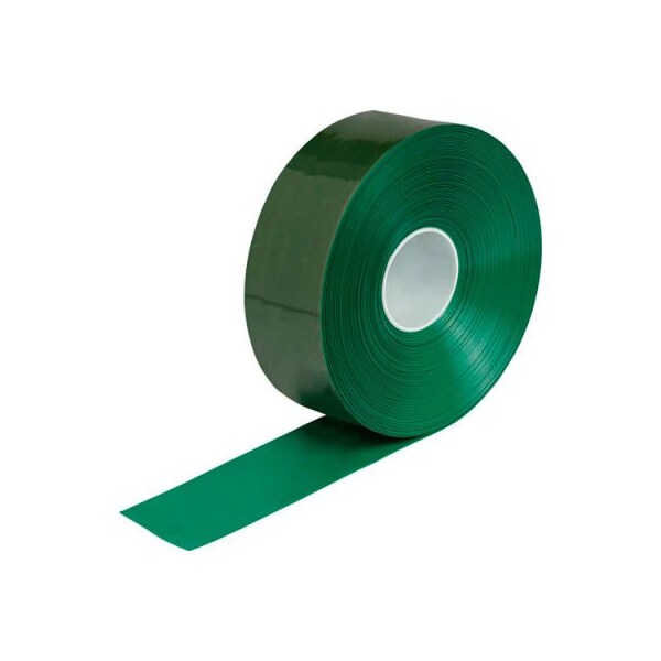 Brady Brady ToughStripe Max Floor Marking Tape, Vinyl, 3W x 100'L, Green 149639 - main